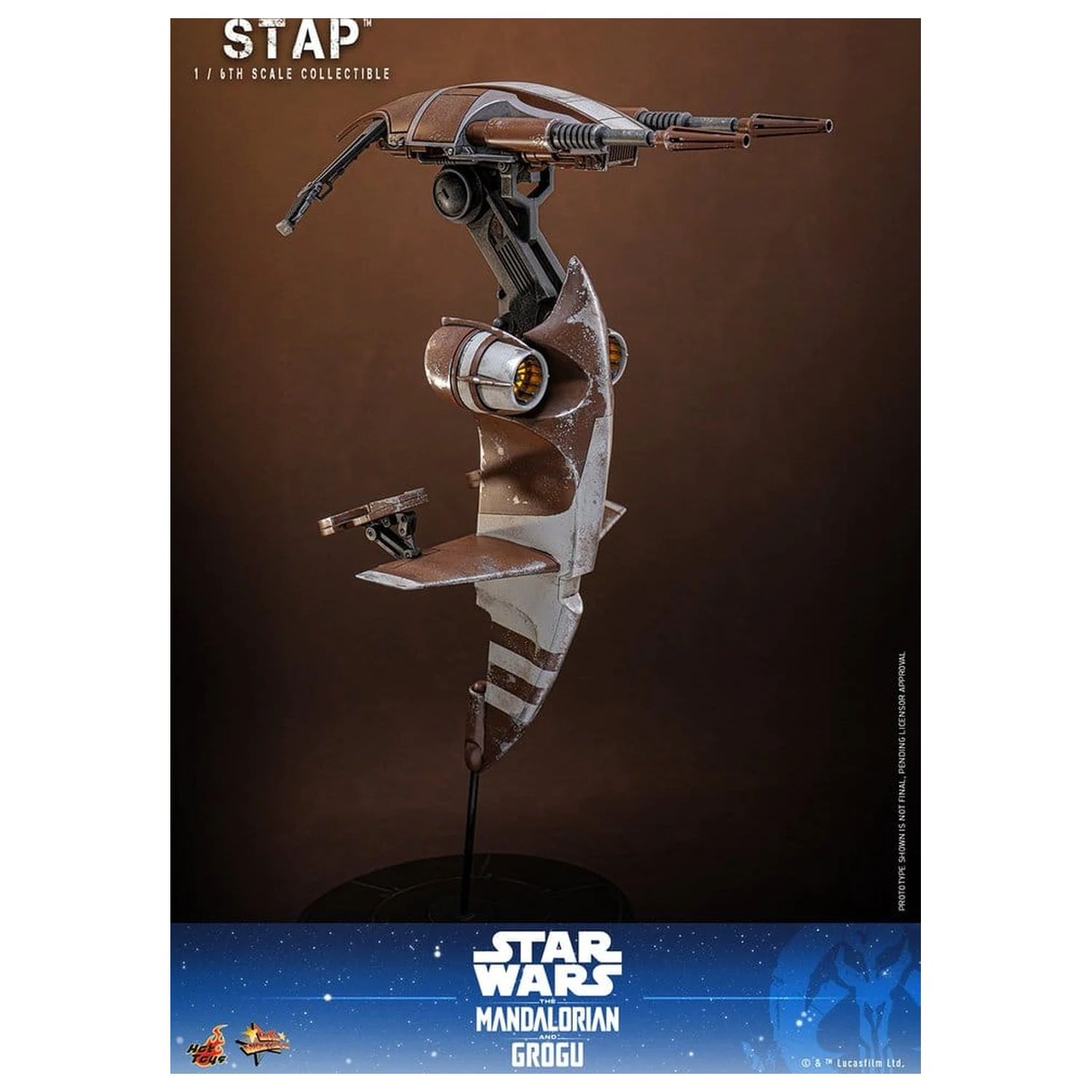 Star Wars: The Mandalorian & Grogu Movie Masterpiece dodatak 1/6 STAP 32 cm fotografija proizvoda