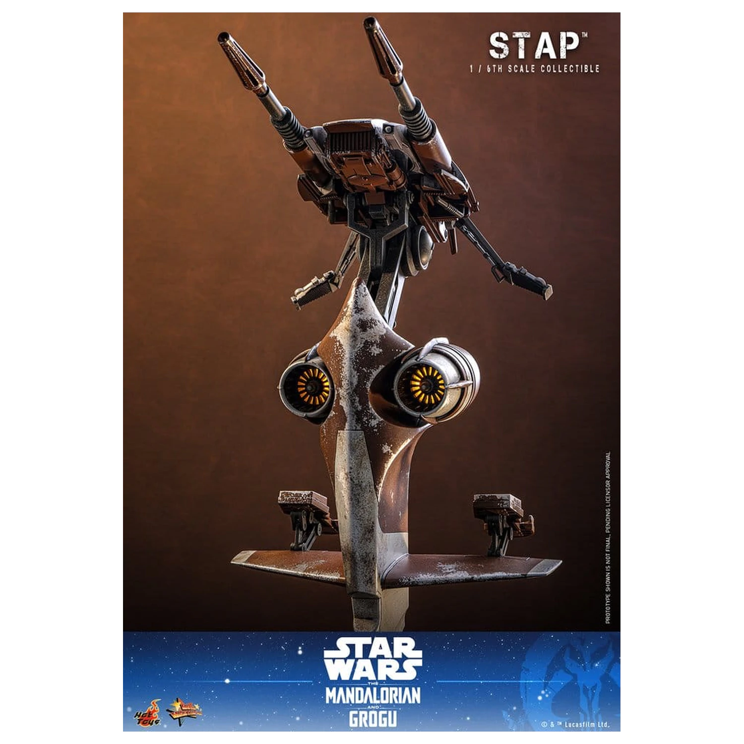 Star Wars: The Mandalorian & Grogu Movie Masterpiece dodatak 1/6 STAP 32 cm fotografija proizvoda