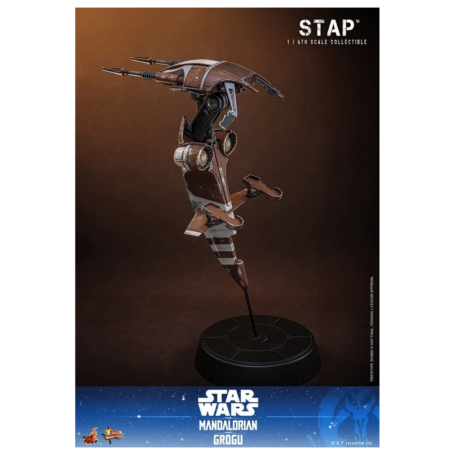 Star Wars: The Mandalorian & Grogu Movie Masterpiece dodatak 1/6 STAP 32 cm fotografija proizvoda