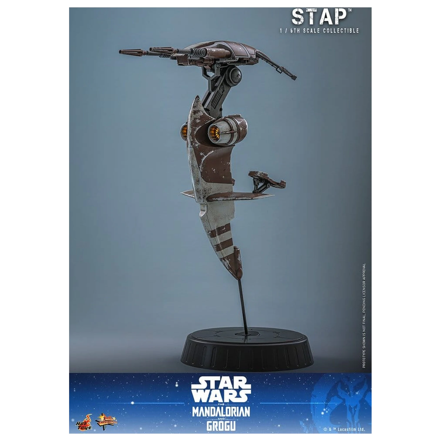 Star Wars: The Mandalorian & Grogu Movie Masterpiece dodatak 1/6 STAP 32 cm fotografija proizvoda