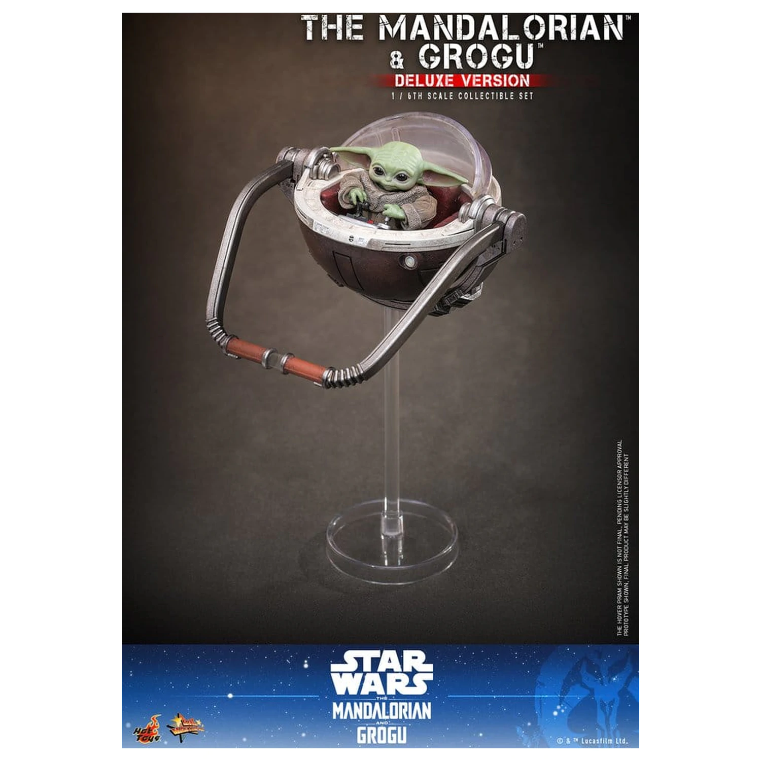 Star Wars: The Mandalorian & Grogu Movie Masterpiece akcijska figura 1/6 The Mandalorian i Grogu (Deluxe verzija) 31 cm fotografija proizvoda