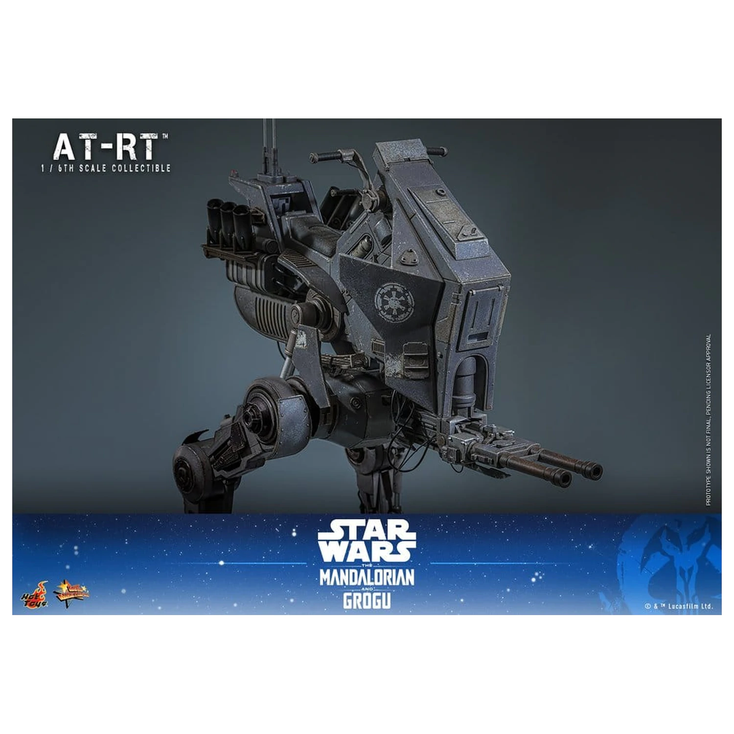 Star Wars: The Mandalorian & Grogu Movie Masterpiece Vozilo 1/6 AT-RT 60 cm fotografija proizvoda