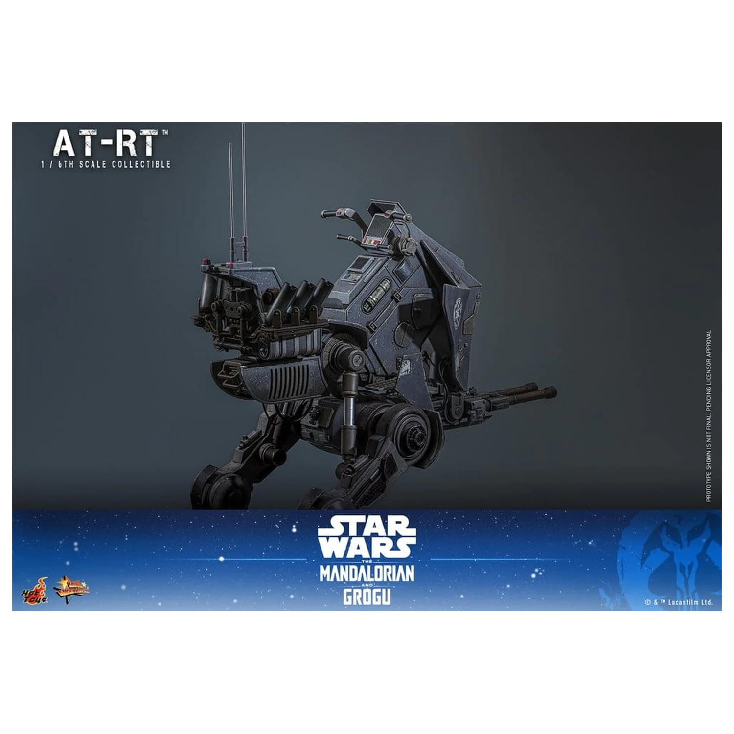 Star Wars: The Mandalorian & Grogu Movie Masterpiece Vozilo 1/6 AT-RT 60 cm fotografija proizvoda