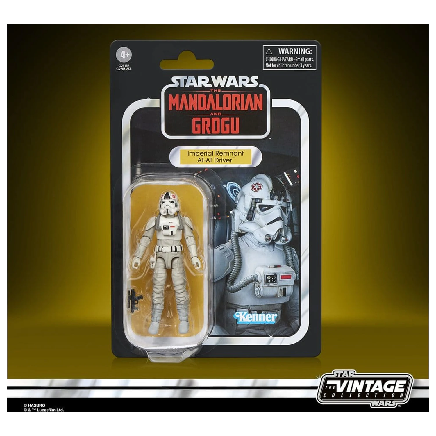 Star Wars: The Mandalorian & Grogu Vintage Collection akcijska figura Imperial Remnant AT-AT Driver 10 cm fotografija proizvoda
