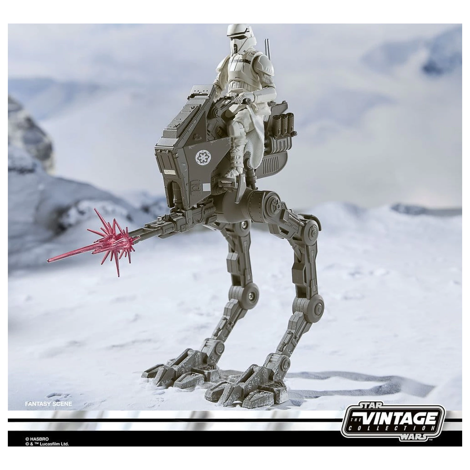 Star Wars: The Mandalorian & Grogu Vintage Collection Vozilo Imperial Remnant AT-RT 10 cm fotografija proizvoda