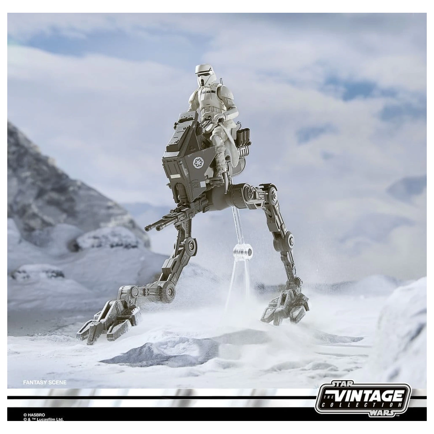 Star Wars: The Mandalorian & Grogu Vintage Collection Vozilo Imperial Remnant AT-RT 10 cm fotografija proizvoda