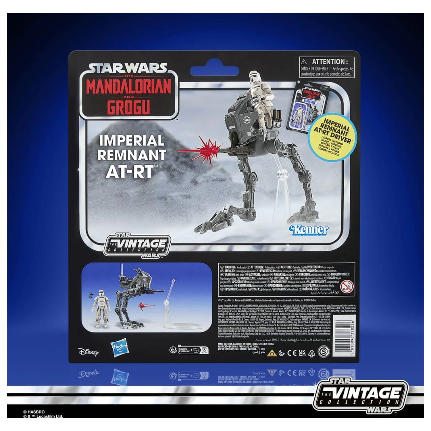 Star Wars: The Mandalorian & Grogu Vintage Collection Vozilo Imperial Remnant AT-RT 10 cm fotografija proizvoda