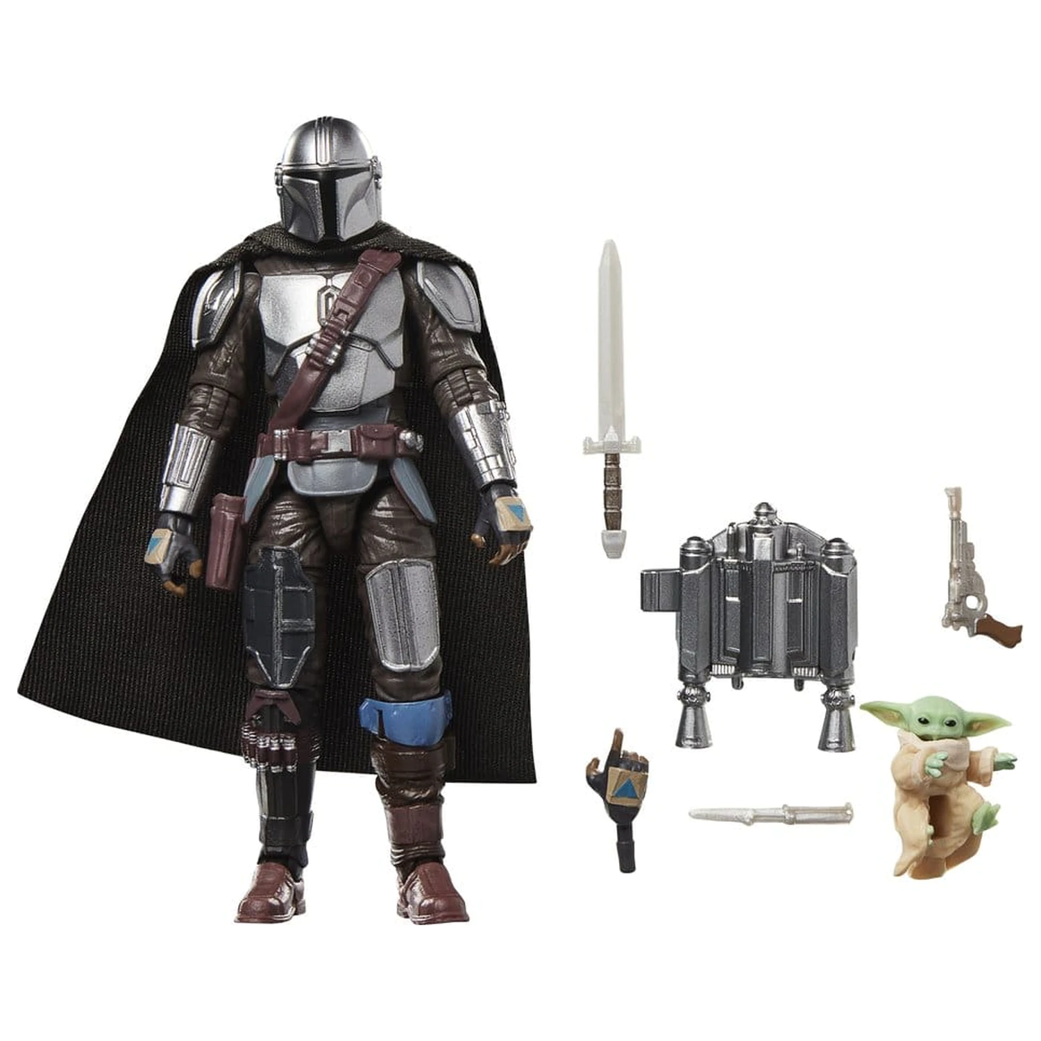 Star Wars: The Mandalorian & Grogu Vintage Collection akcijska figura The Mandalorian & Grogu 10 cm fotografija proizvoda