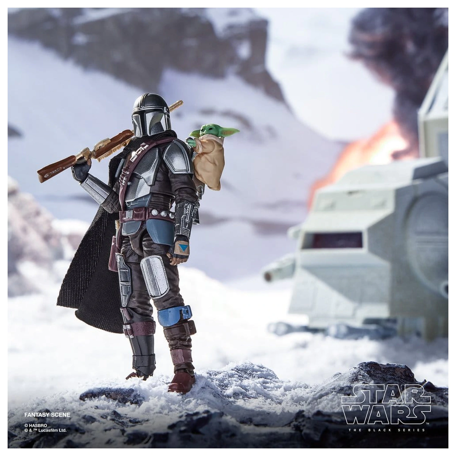 Star Wars: The Mandalorian & Grogu Vintage Collection akcijska figura The Mandalorian & Grogu 10 cm fotografija proizvoda