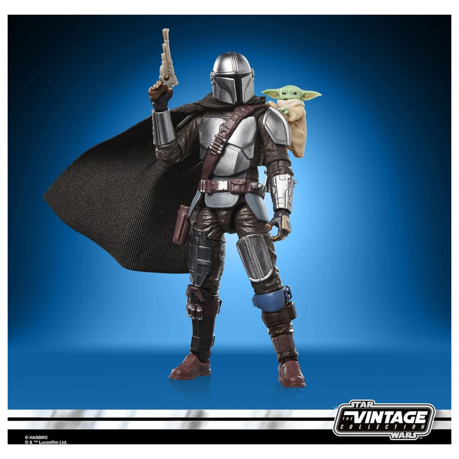 Star Wars: The Mandalorian & Grogu Vintage Collection akcijska figura The Mandalorian & Grogu 10 cm fotografija proizvoda