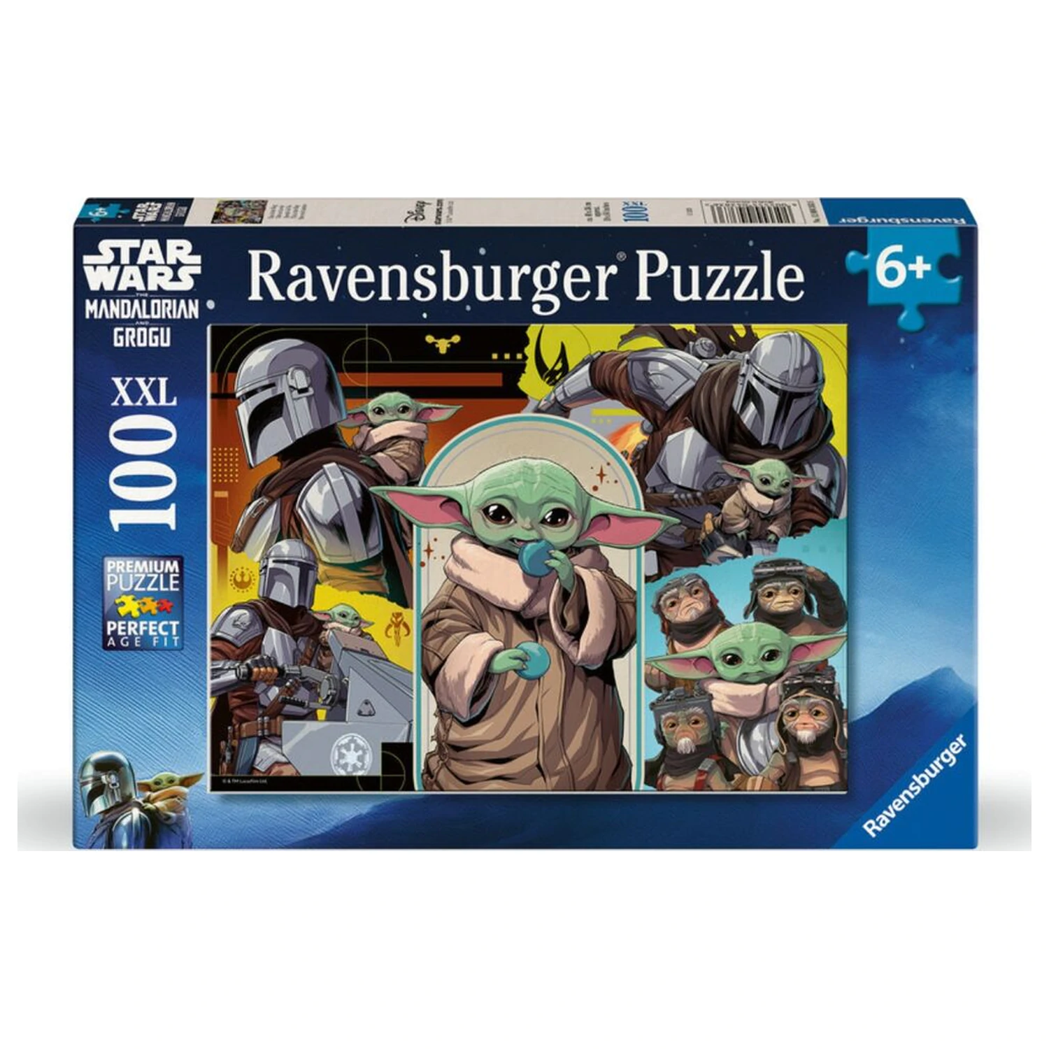 Star Wars The Mandalorian & Grogu XXL puzzle od 100 komada fotografija proizvoda