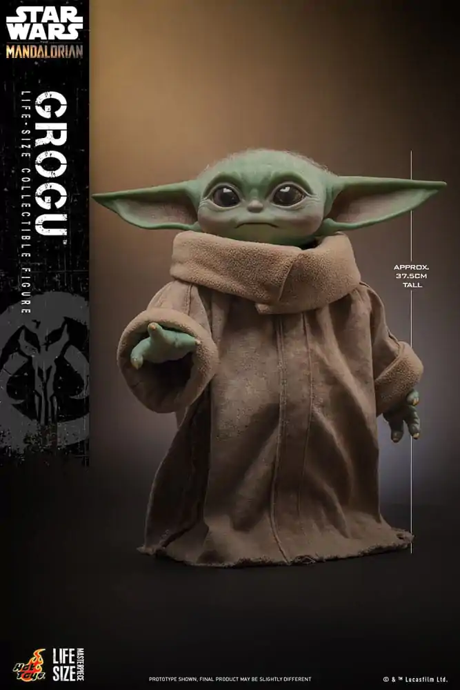 Star Wars: The Mandalorian Life-Size Masterpiece akcijska figura Grogu 37 cm fotografija proizvoda