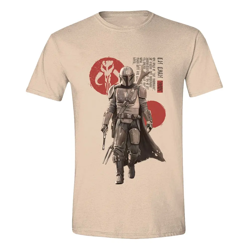 Star Wars The Mandalorian Mandalorian Script majica kratkih rukava fotografija proizvoda
