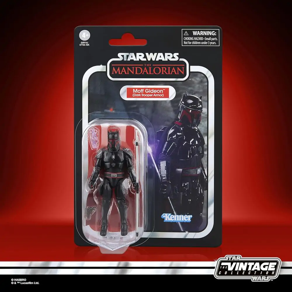 Star Wars The Mandalorian Moff Gideon Dark Trooper Armor figura 9,5 cm fotografija proizvoda