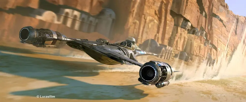 Star Wars: The Mandalorian Model Kit N1 Starfighter - maketa fotografija proizvoda