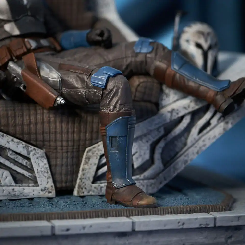 Star Wars: The Mandalorian Premier Collection Kip 1/7 Bo-Katan Kryze on Throne 35 cm fotografija proizvoda