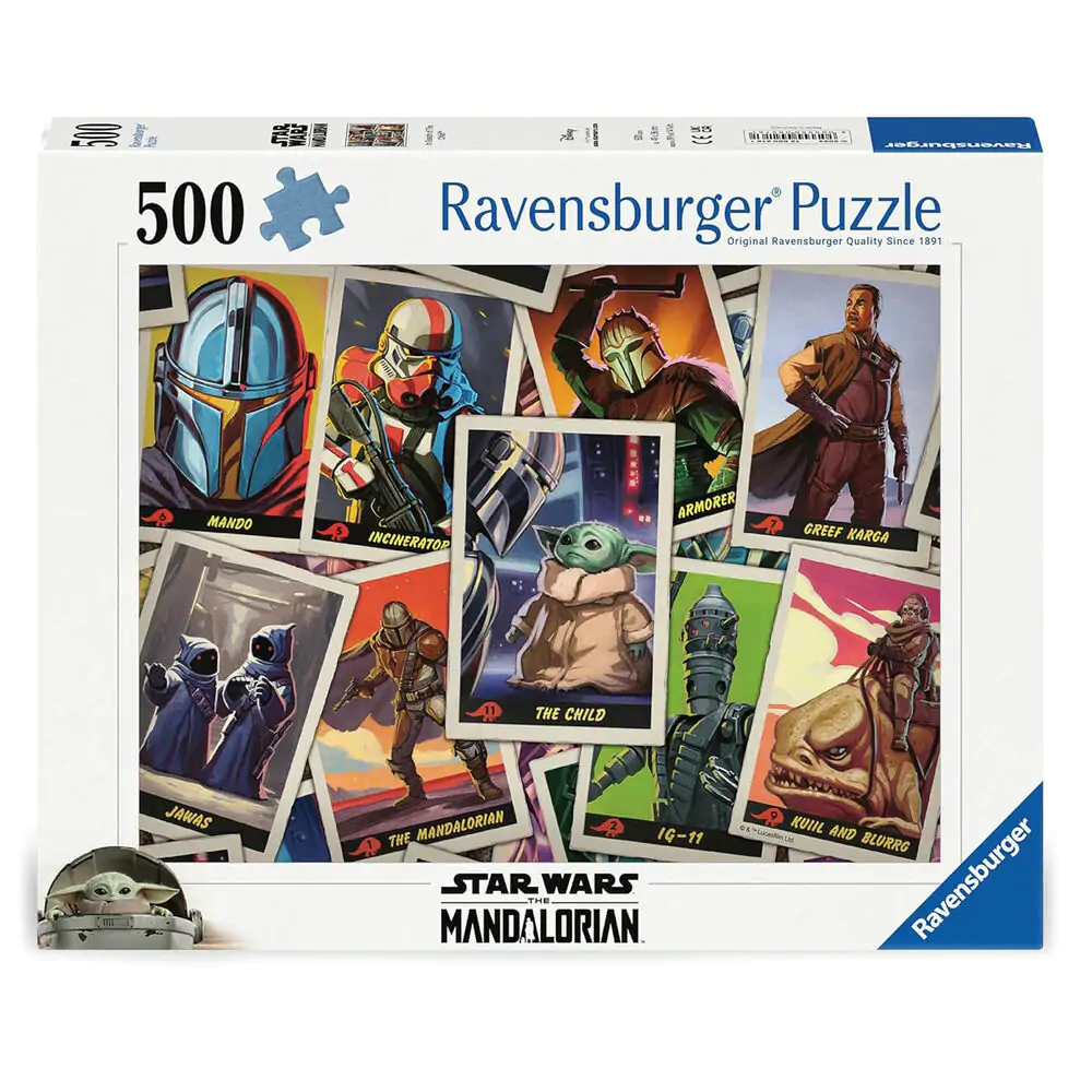 Star Wars The Mandalorian puzzle 500 komada fotografija proizvoda