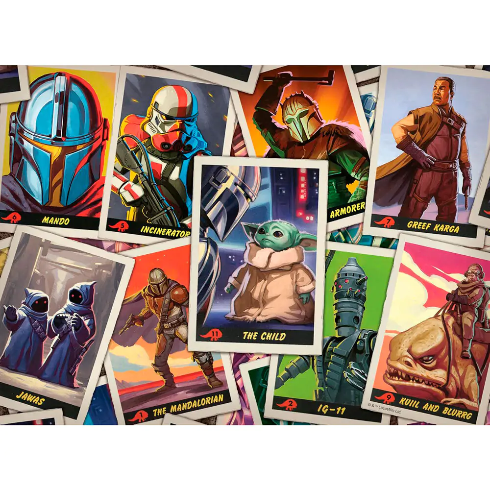 Star Wars The Mandalorian puzzle 500 komada fotografija proizvoda