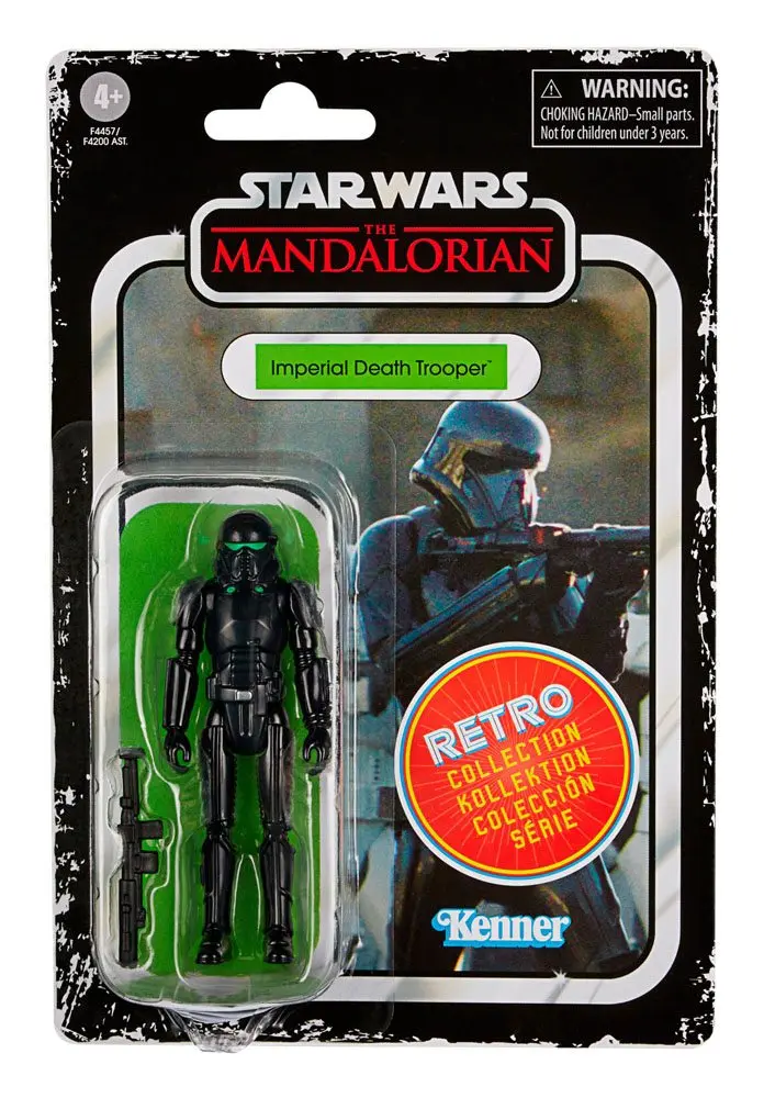 Star Wars The Mandalorian Retro Collection akcijska figura 2022 Imperial Death Trooper 10 cm fotografija proizvoda