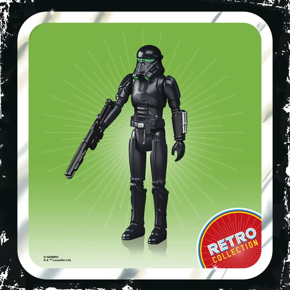 Star Wars The Mandalorian Retro Collection akcijska figura 2022 Imperial Death Trooper 10 cm fotografija proizvoda