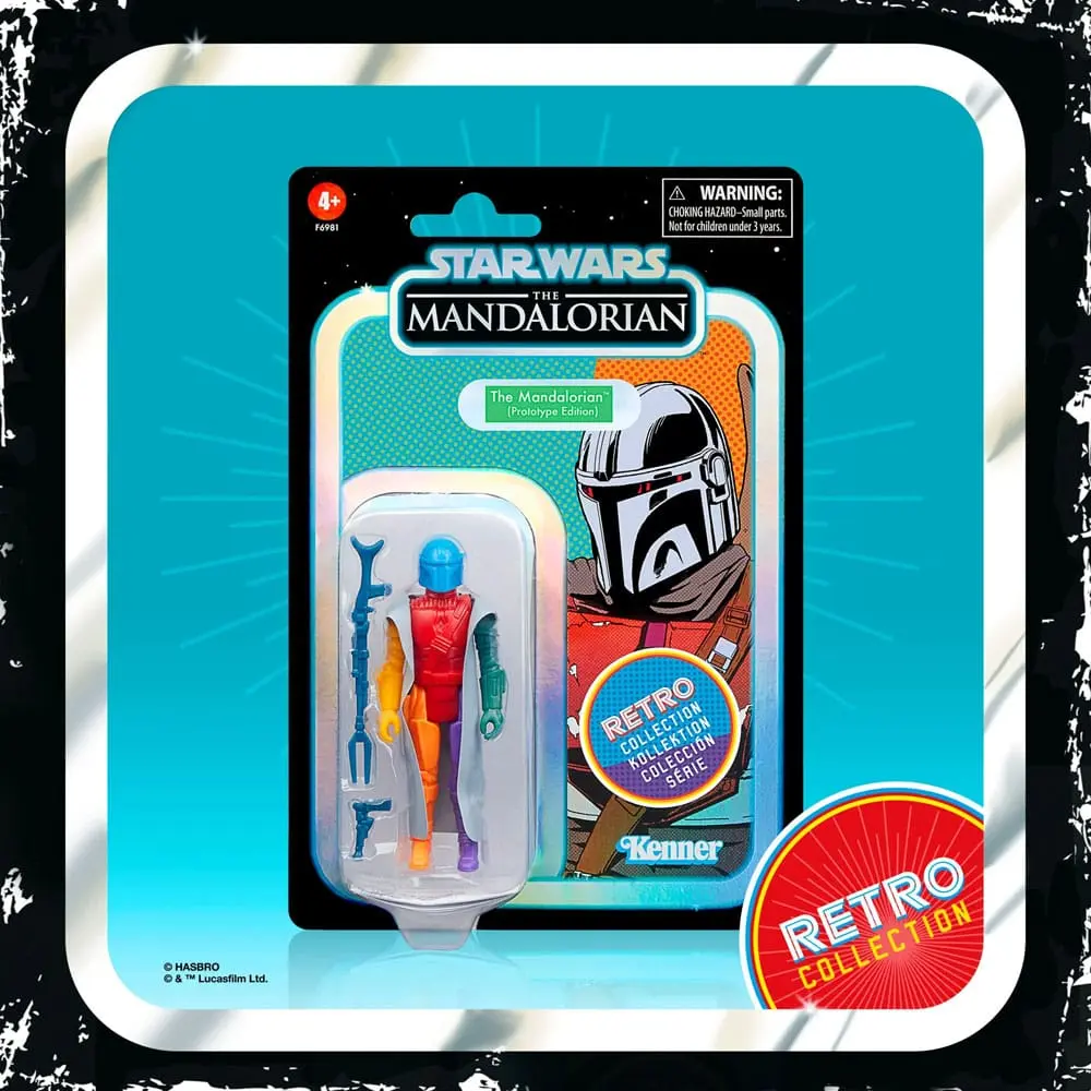 Star Wars: The Mandalorian Retro Collection akcijska figura The Mandalorian (Prototype Edition) 10 cm fotografija proizvoda