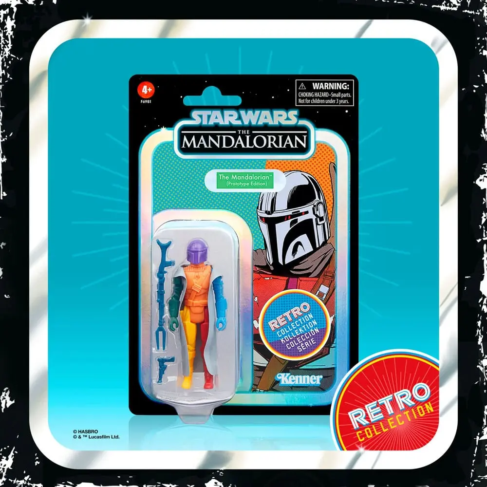 Star Wars: The Mandalorian Retro Collection akcijska figura The Mandalorian (Prototype Edition) 10 cm fotografija proizvoda