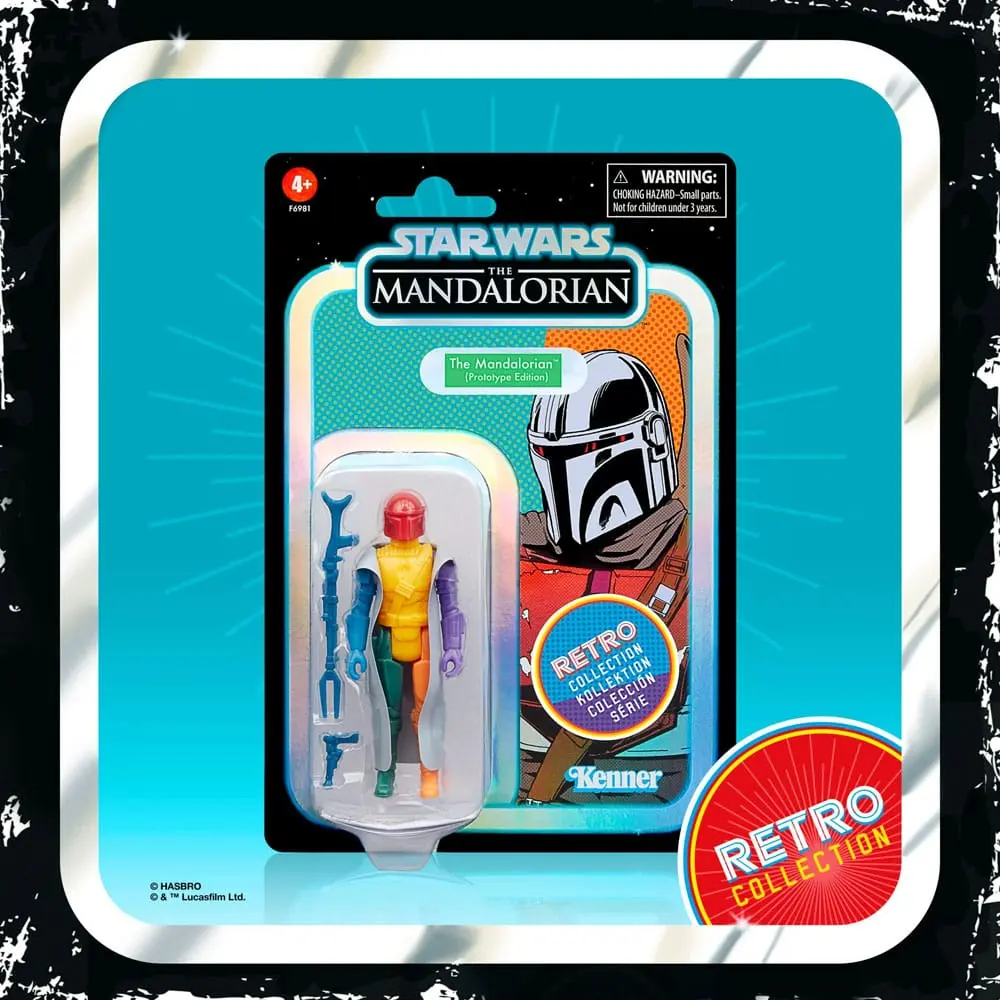 Star Wars: The Mandalorian Retro Collection akcijska figura The Mandalorian (Prototype Edition) 10 cm fotografija proizvoda