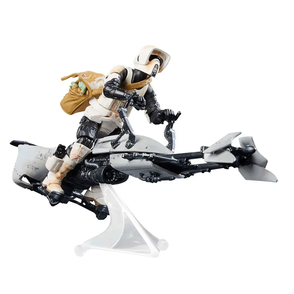 Star Wars: The Mandalorian Vintage Collection Vozilo s figurama Speeder Bike sa Scout Trooper & Grogu fotografija proizvoda