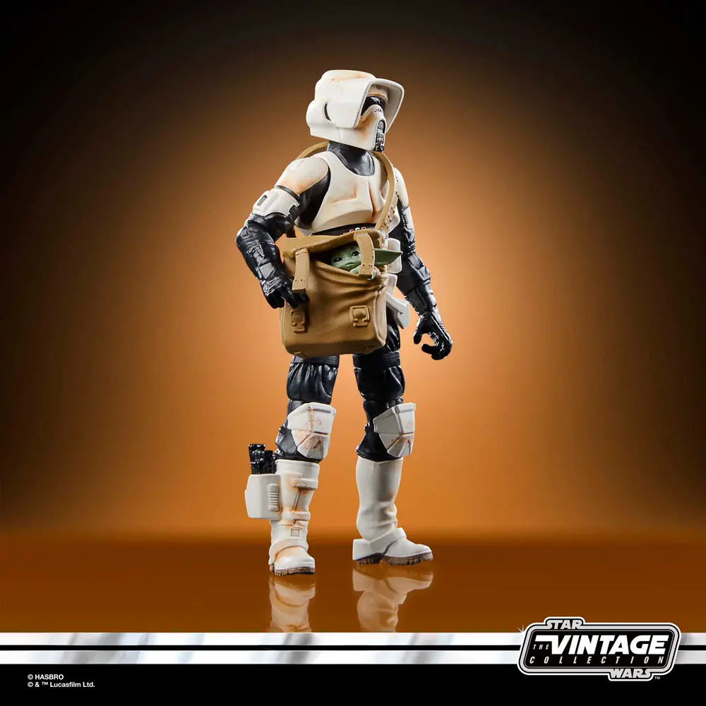 Star Wars: The Mandalorian Vintage Collection Vozilo s figurama Speeder Bike sa Scout Trooper & Grogu fotografija proizvoda