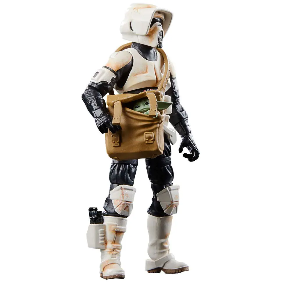 Star Wars: The Mandalorian Vintage Collection Vozilo s figurama Speeder Bike sa Scout Trooper & Grogu fotografija proizvoda