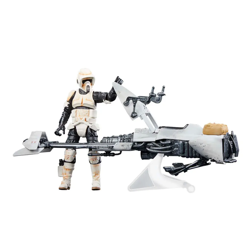 Star Wars: The Mandalorian Vintage Collection Vozilo s figurama Speeder Bike sa Scout Trooper & Grogu fotografija proizvoda