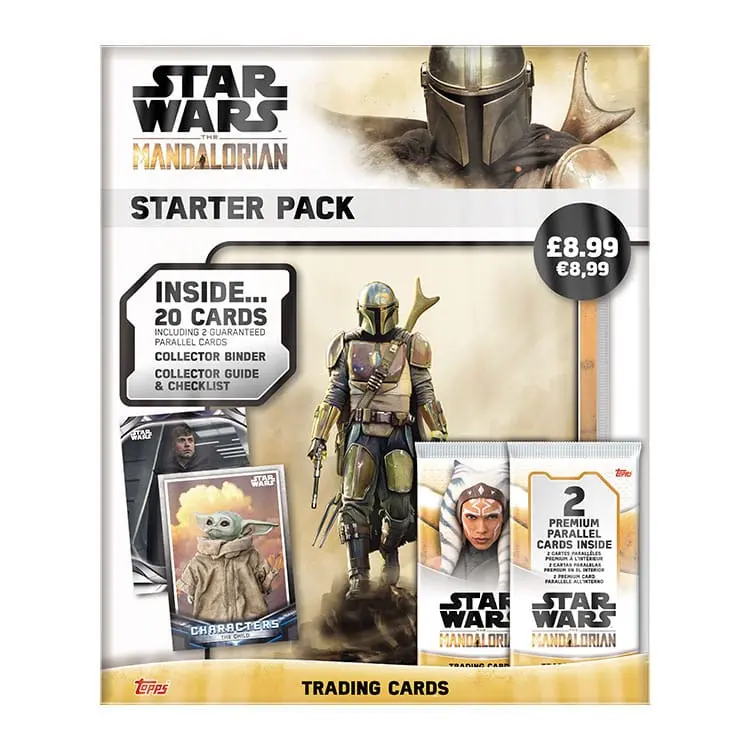 Star Wars: The Mandalorian Trading Cards Starter Pack *English Version* - Početni paket kolekcionarskih karata fotografija proizvoda