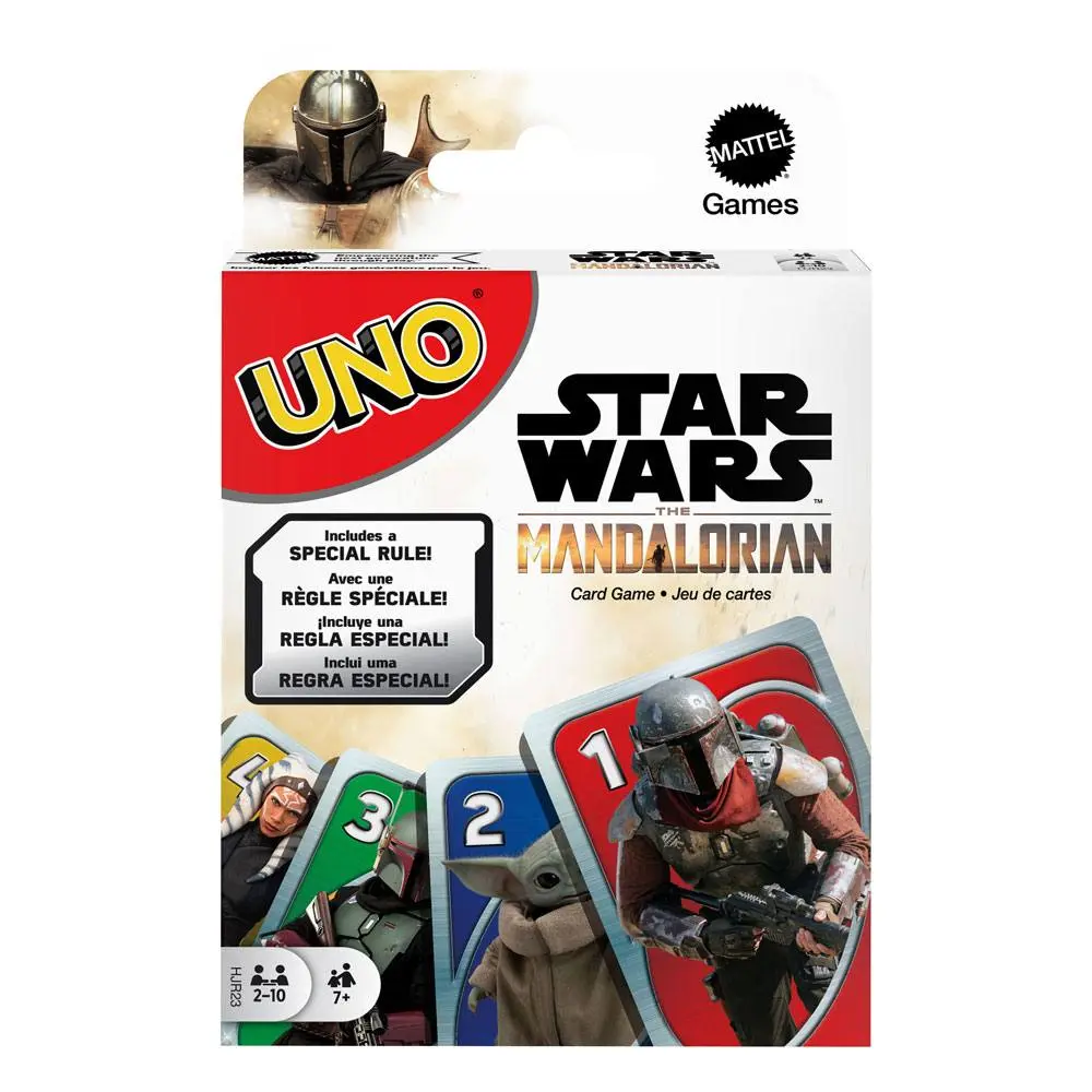 Star Wars: The Mandalorian UNO kartaška igra fotografija proizvoda