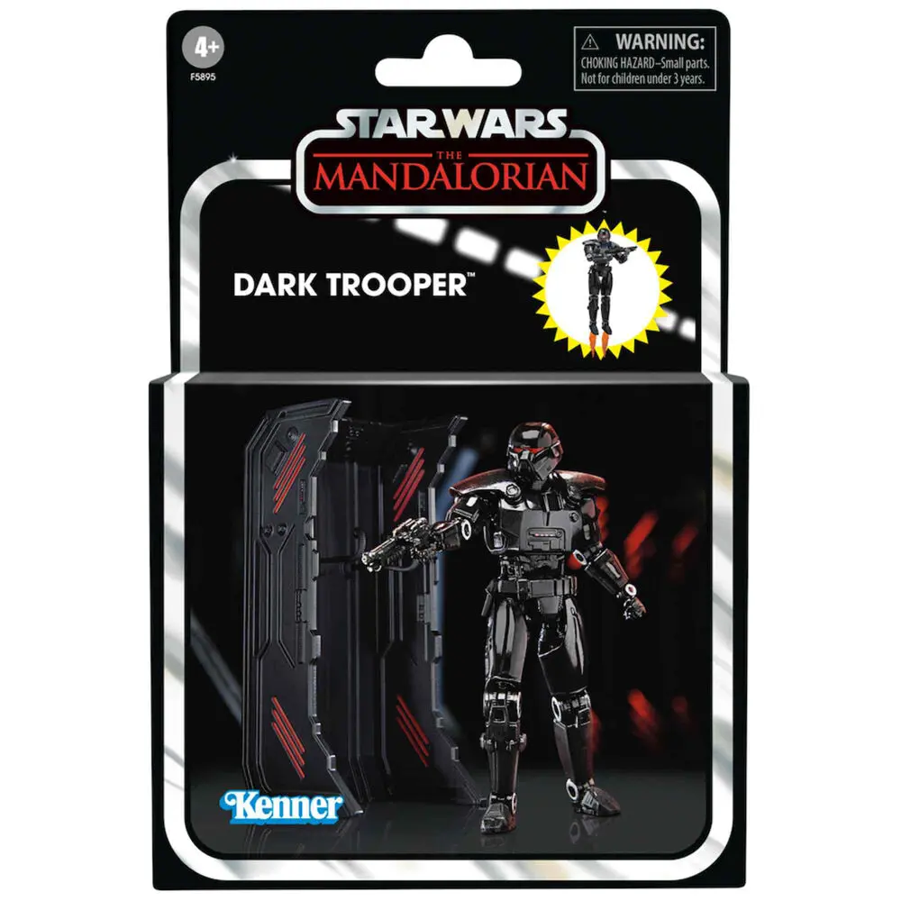 Star Wars: The Mandalorian Vintage Collection akcijska figura 2022 Dark Trooper 10 cm fotografija proizvoda