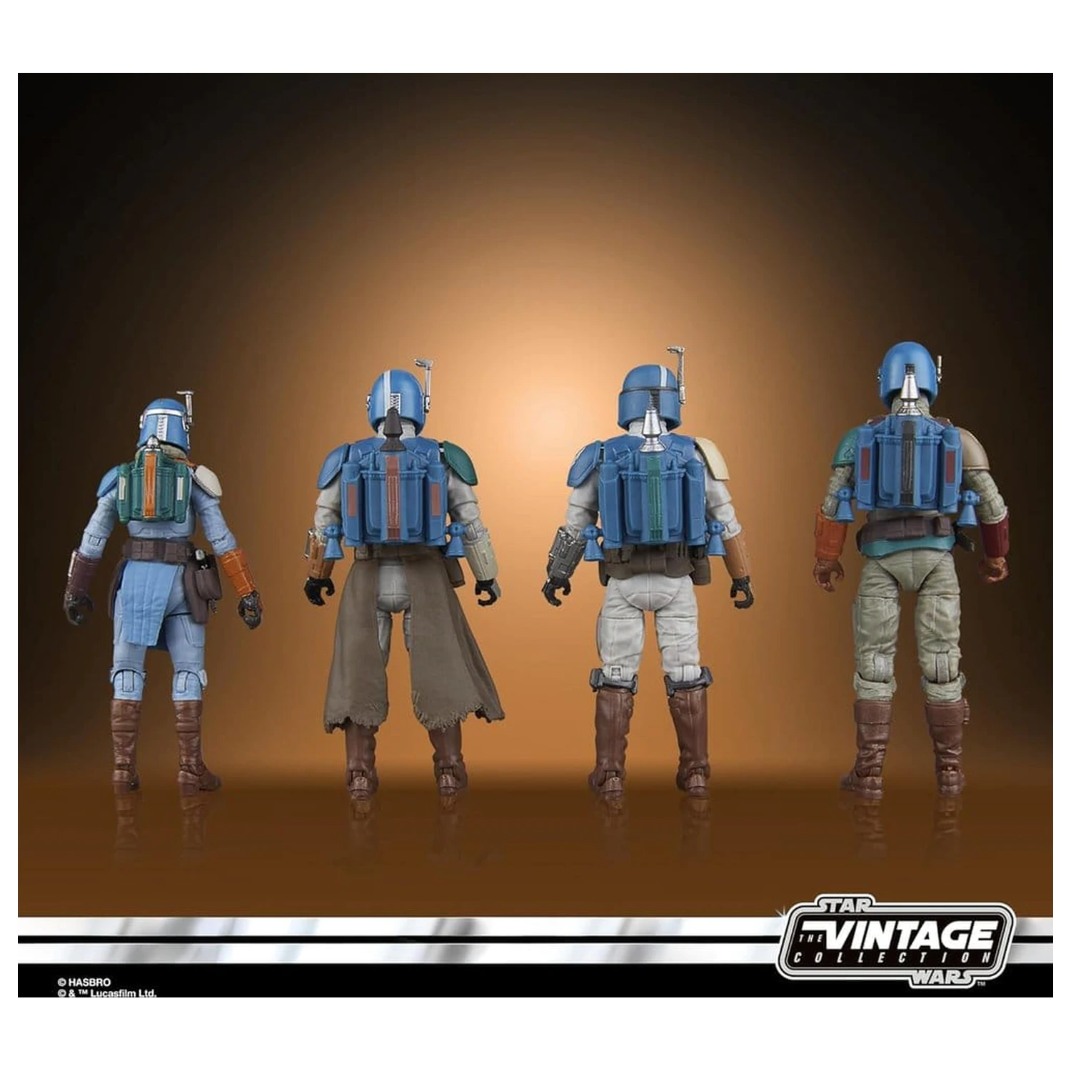 Star Wars The Mandalorian Vintage Collection figura 4-pak Mandalorian Shriek-Hawk 10 cm fotografija proizvoda