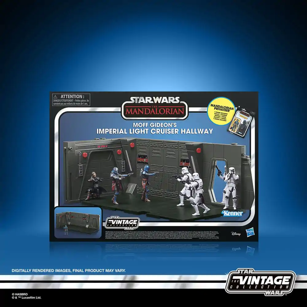 Star Wars: The Mandalorian Vintage Collection Tantive IV Hodnik s Mandalorian Privateer Figurom 10 cm fotografija proizvoda