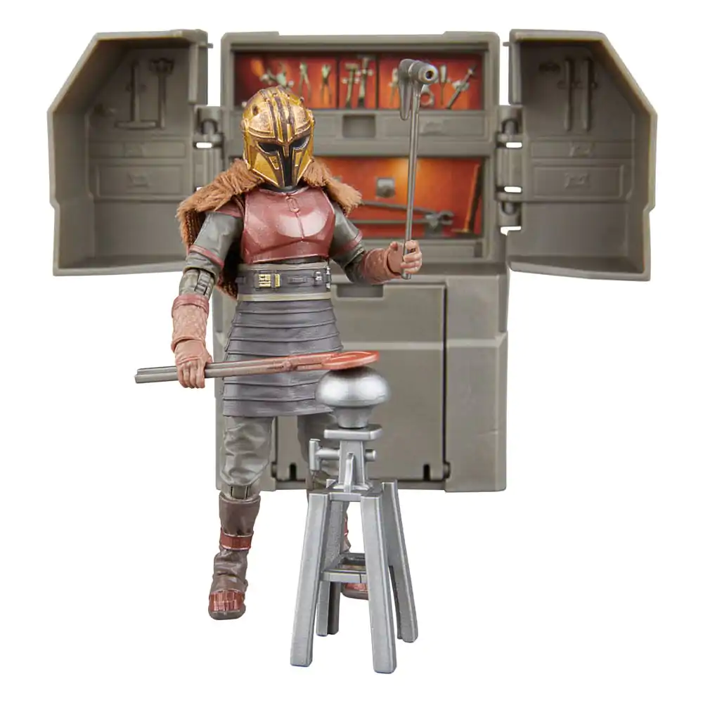 Star Wars The Mandalorian Vintage Collection Kovačnica Oklopničarke s Oklopničarkom (Lakeside Covert World) fotografija proizvoda