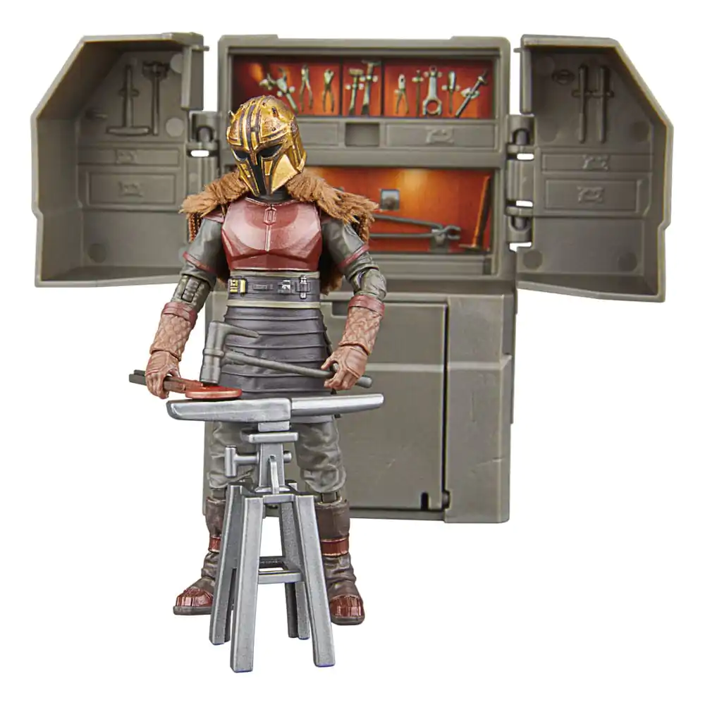 Star Wars The Mandalorian Vintage Collection Kovačnica Oklopničarke s Oklopničarkom (Lakeside Covert World) fotografija proizvoda