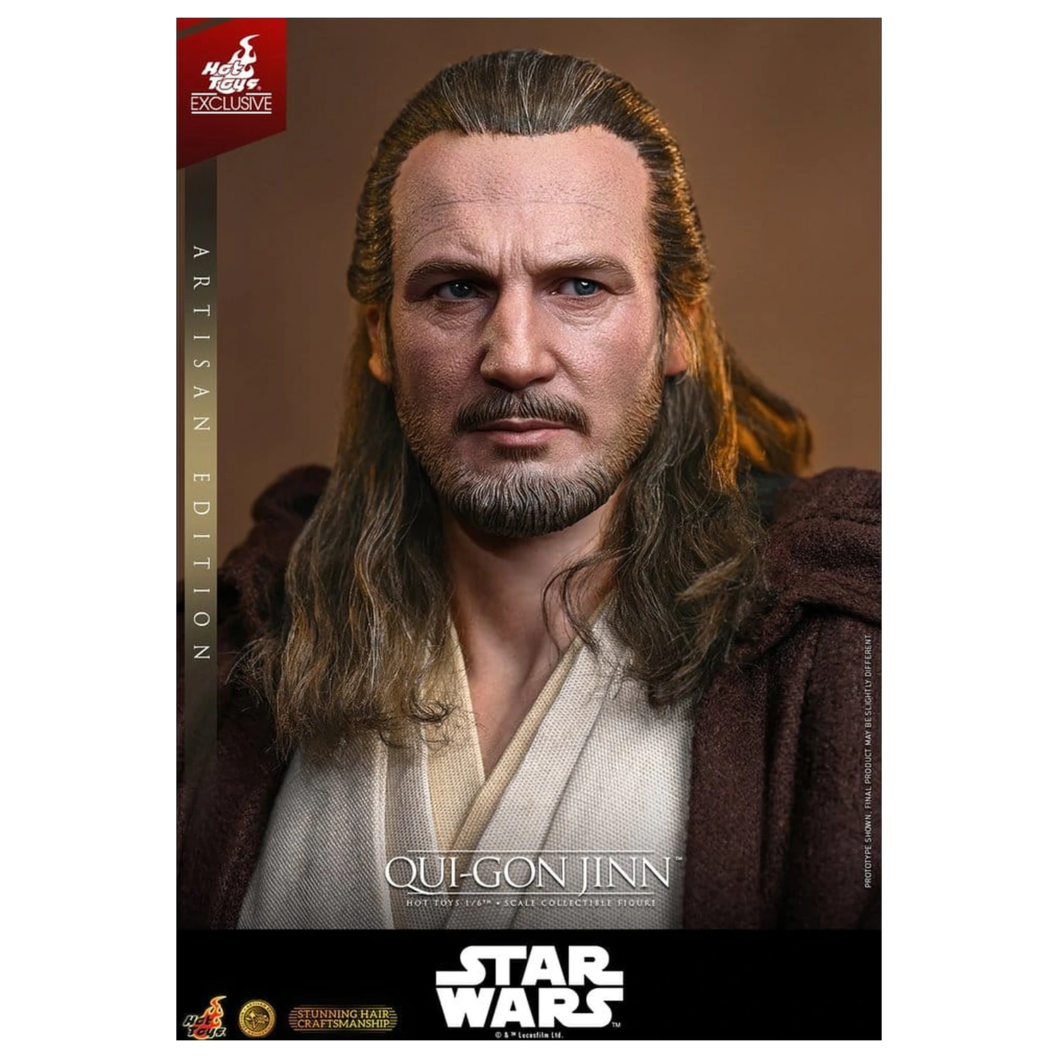 Star Wars: The Phantom Menace filmska Masterpiece akcijska figura 1/6 Qui-Gon Jinn (Artisan Edition) Hot Toys Exclusive 32 cm fotografija proizvoda