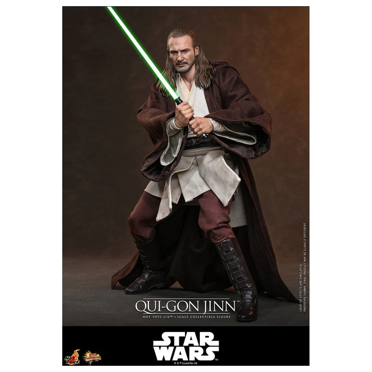 Star Wars: The Phantom Menace filmska Masterpiece akcijska figura 1/6 Qui-Gon Jinn (Artisan Edition) Hot Toys Exclusive 32 cm fotografija proizvoda