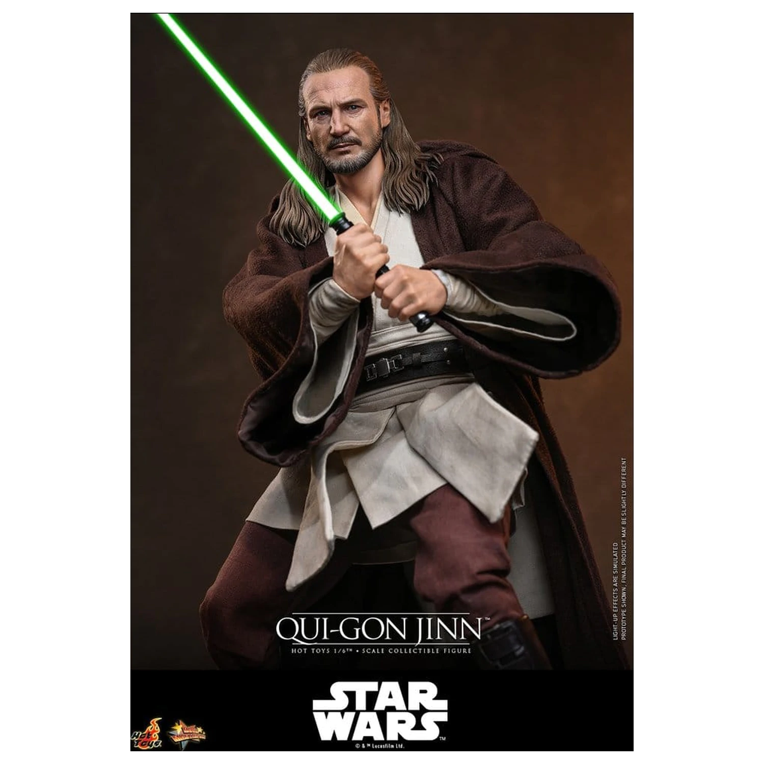 Star Wars: The Phantom Menace filmska Masterpiece akcijska figura 1/6 Qui-Gon Jinn (Artisan Edition) Hot Toys Exclusive 32 cm fotografija proizvoda
