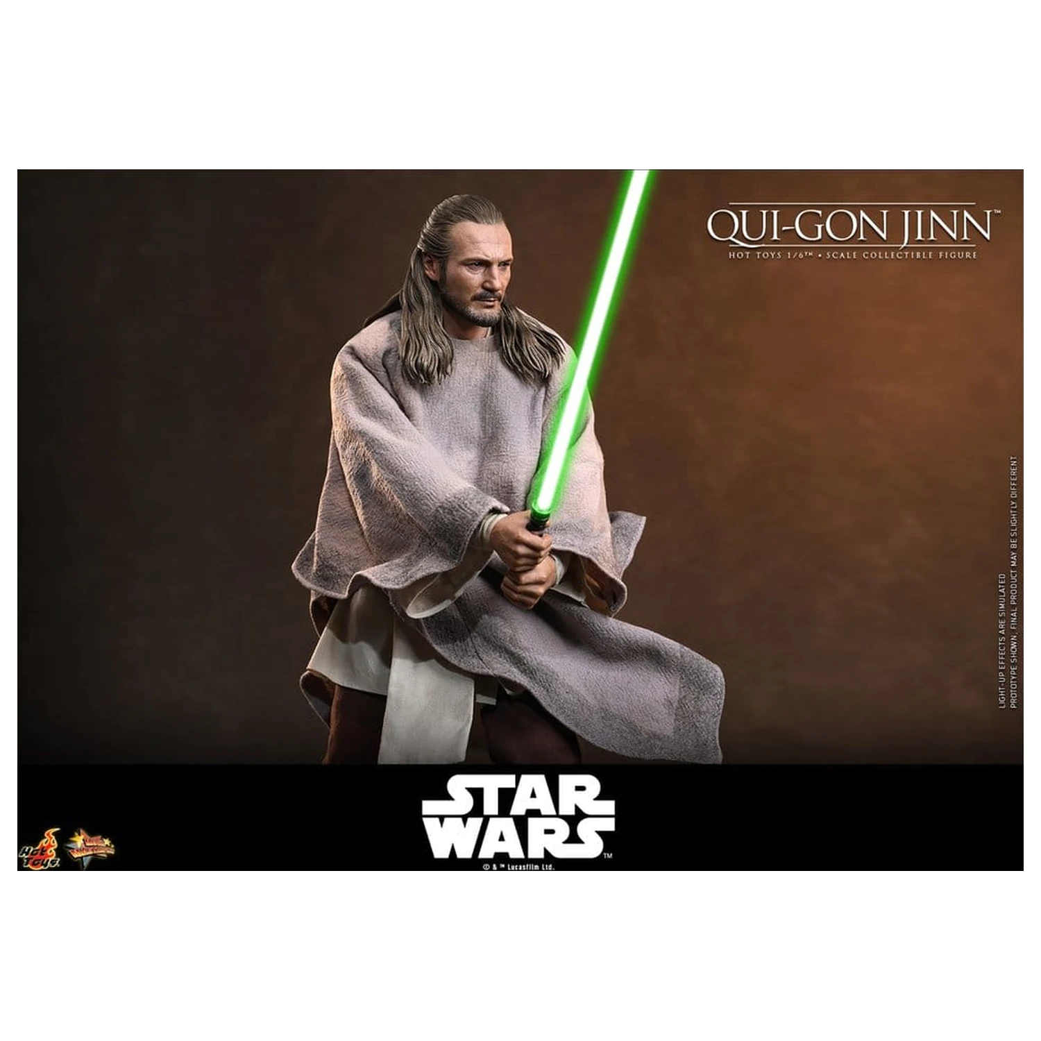 Star Wars: The Phantom Menace filmska Masterpiece akcijska figura 1/6 Qui-Gon Jinn (Artisan Edition) Hot Toys Exclusive 32 cm fotografija proizvoda