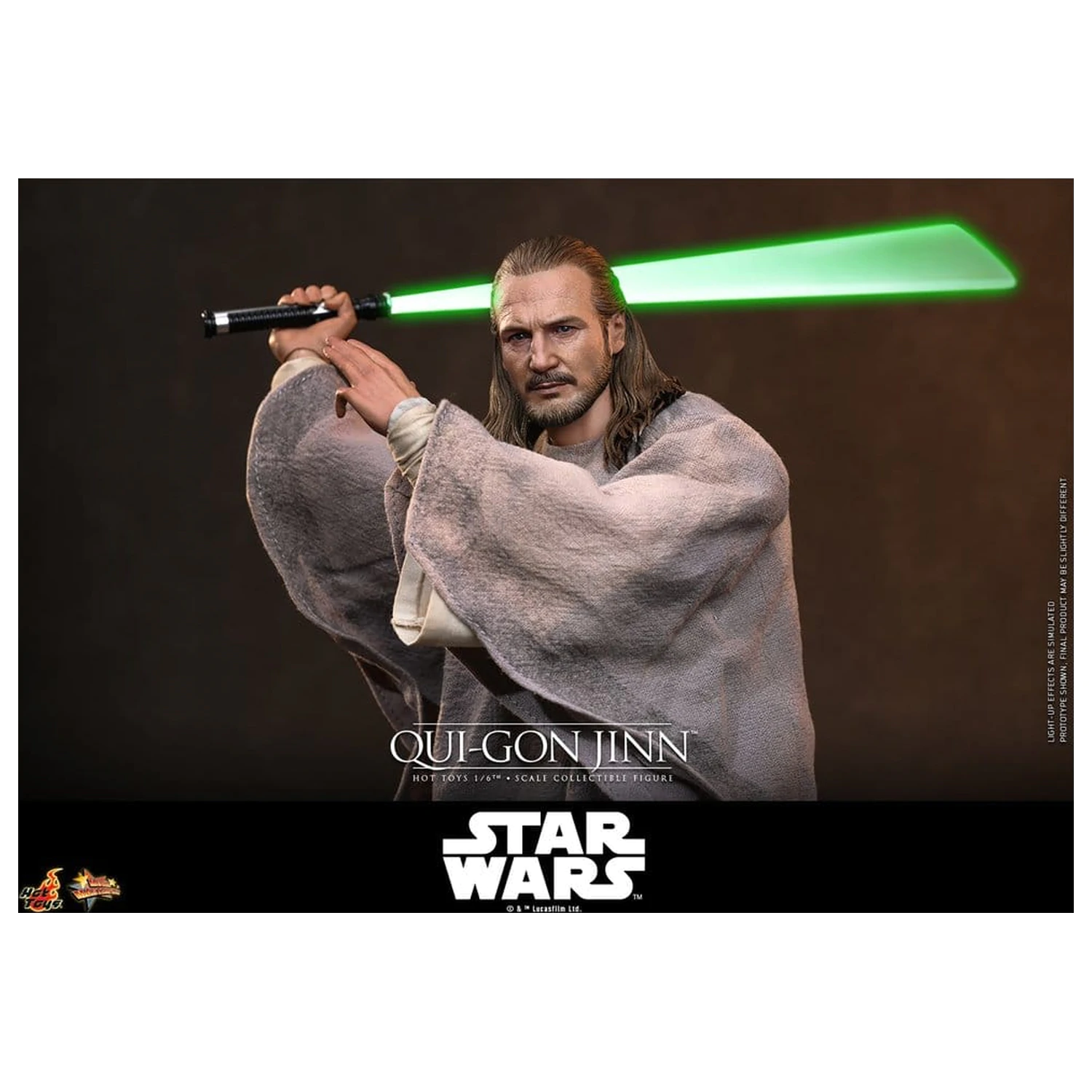 Star Wars: The Phantom Menace filmska Masterpiece akcijska figura 1/6 Qui-Gon Jinn (Artisan Edition) Hot Toys Exclusive 32 cm fotografija proizvoda