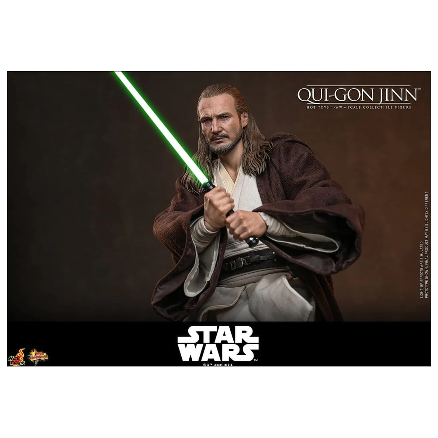 Star Wars: The Phantom Menace filmska Masterpiece akcijska figura 1/6 Qui-Gon Jinn (Artisan Edition) Hot Toys Exclusive 32 cm fotografija proizvoda
