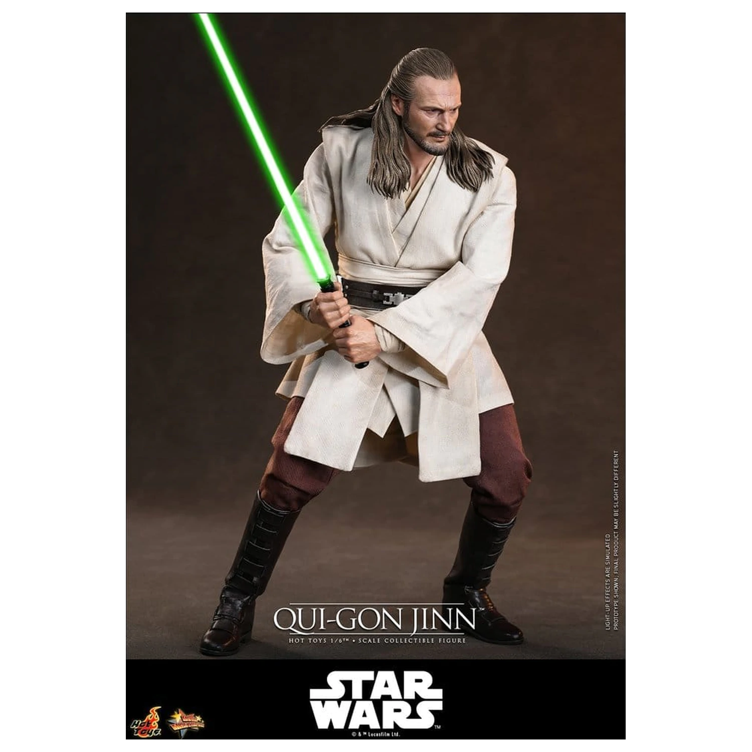 Star Wars: The Phantom Menace filmska Masterpiece akcijska figura 1/6 Qui-Gon Jinn (Artisan Edition) Hot Toys Exclusive 32 cm fotografija proizvoda