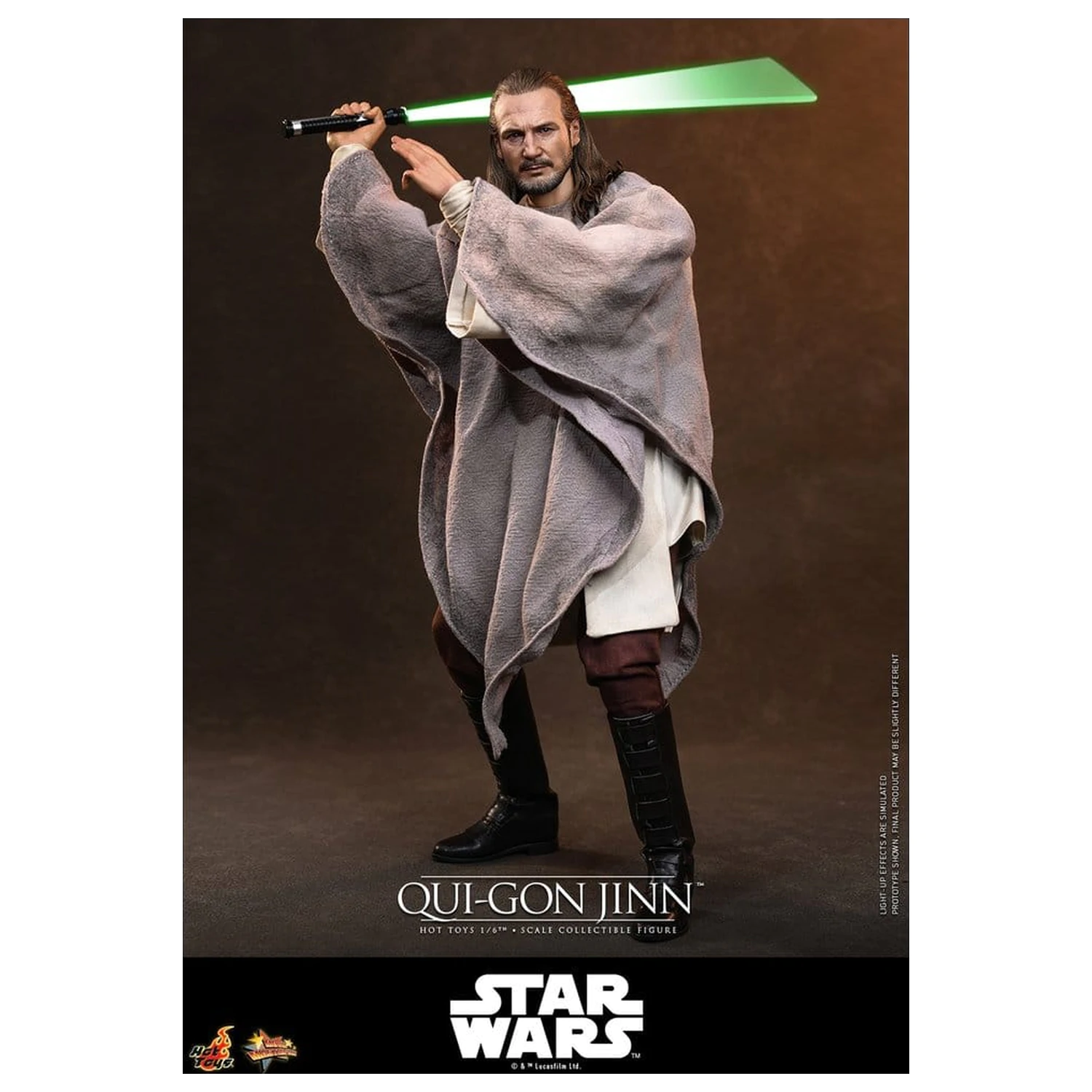 Star Wars: The Phantom Menace filmska Masterpiece akcijska figura 1/6 Qui-Gon Jinn (Artisan Edition) Hot Toys Exclusive 32 cm fotografija proizvoda