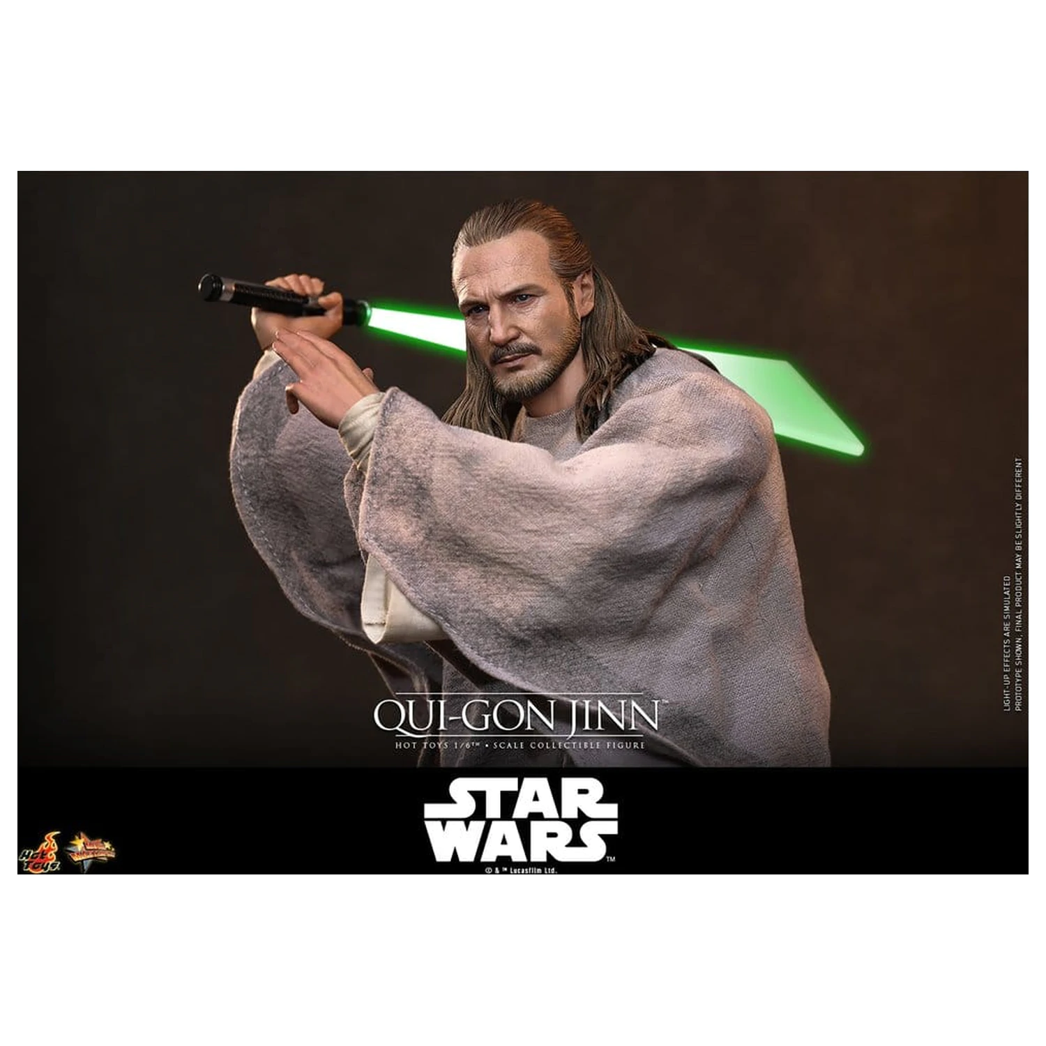 Star Wars: The Phantom Menace filmska Masterpiece akcijska figura 1/6 Qui-Gon Jinn (Artisan Edition) Hot Toys Exclusive 32 cm fotografija proizvoda