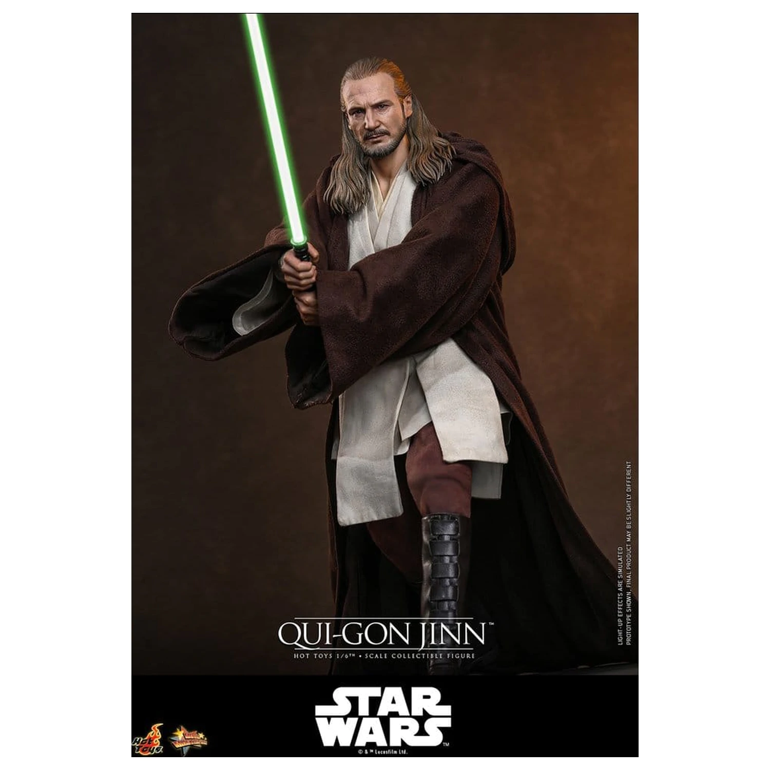 Star Wars: The Phantom Menace filmska Masterpiece akcijska figura 1/6 Qui-Gon Jinn (Artisan Edition) Hot Toys Exclusive 32 cm fotografija proizvoda