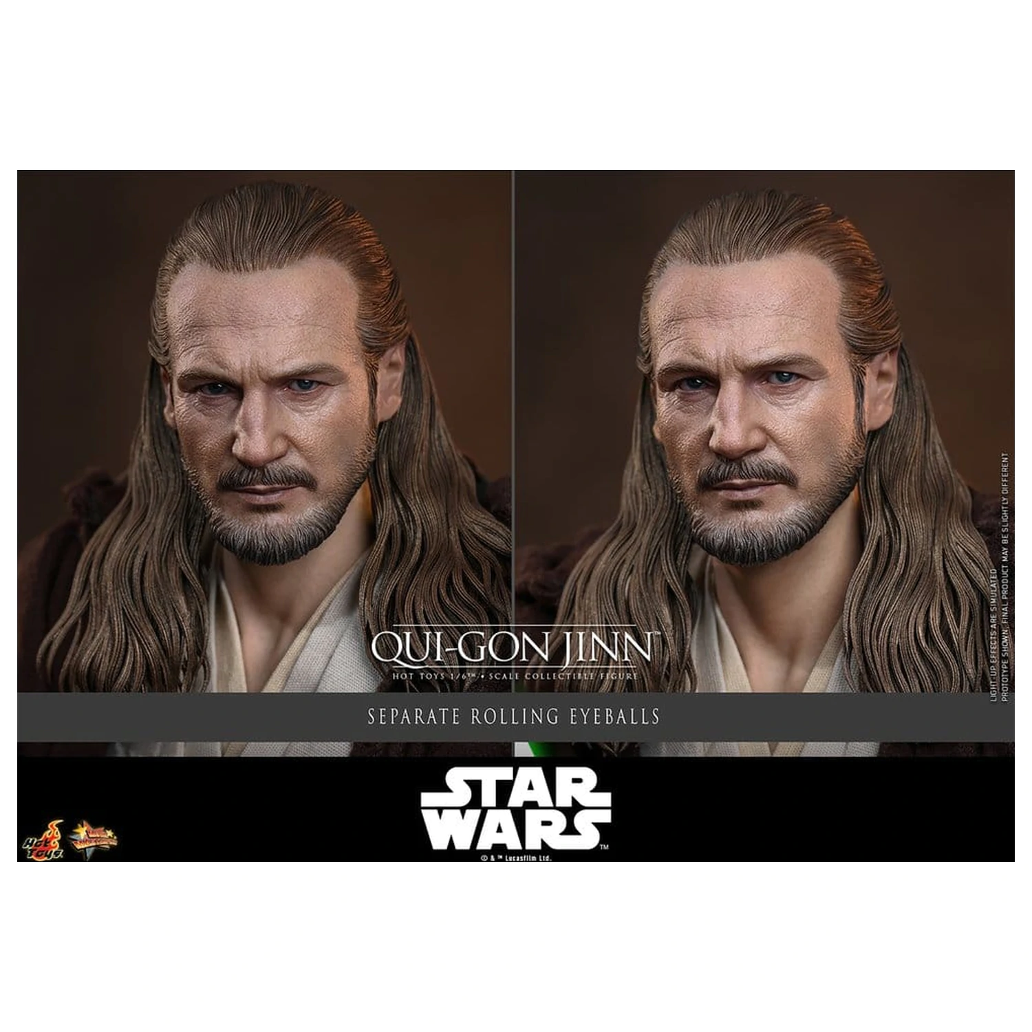 Star Wars: The Phantom Menace filmska Masterpiece akcijska figura 1/6 Qui-Gon Jinn (Artisan Edition) Hot Toys Exclusive 32 cm fotografija proizvoda