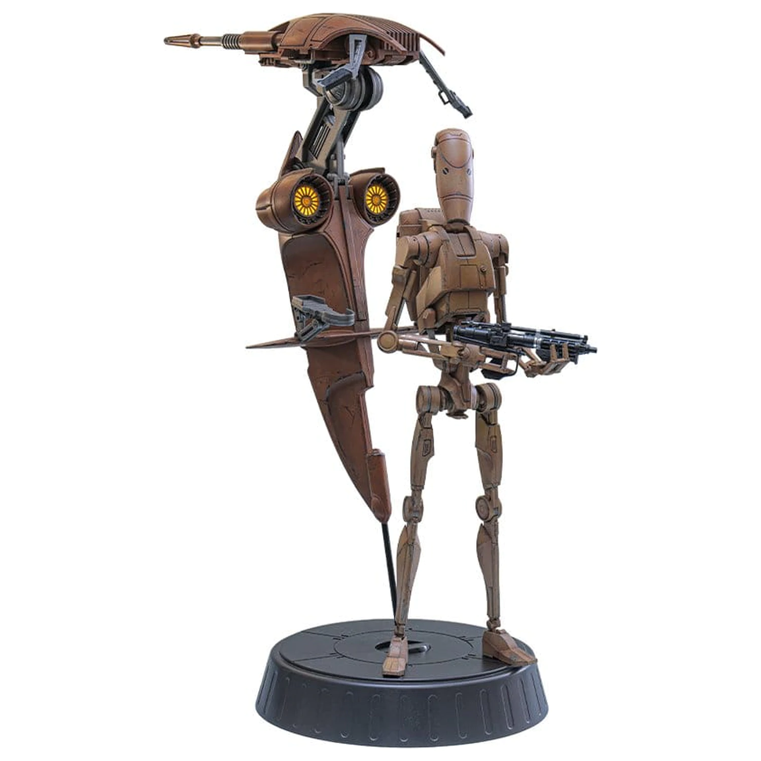 Star Wars: The Phantom Menace filmski Masterpiece set akcijskih figura 1/6 Battle Droid & STAP 32 cm fotografija proizvoda